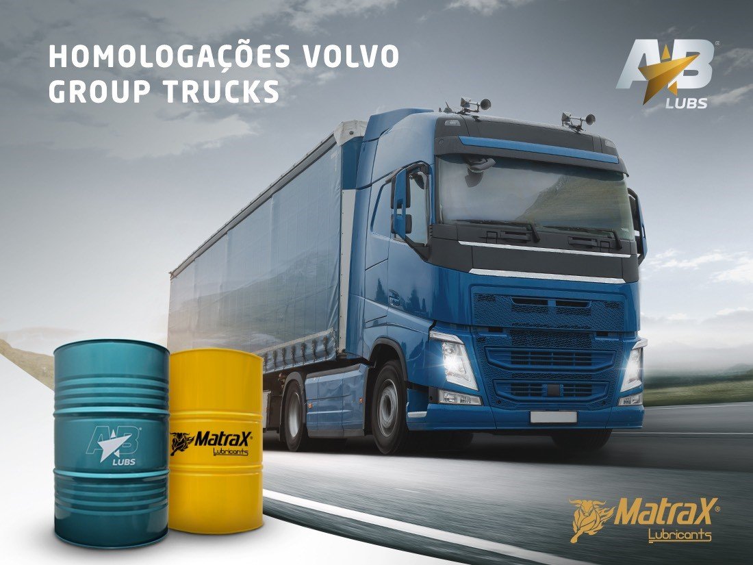 Matrax Lubricants and AB Lubs obtained Volvo Group Trucks approval